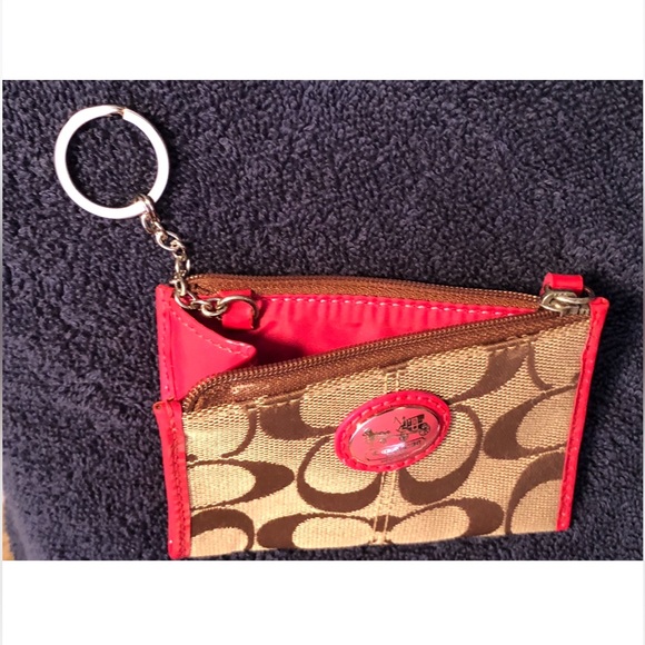 Pre-owned Coach - Hamptons Weekend Signature Color Block Medium Tote Set - Picture 16 of 16